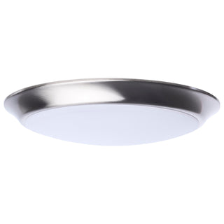 LED Disk Light in Brushed Nickel