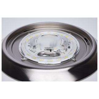 LED Disk Light in Brushed Nickel
