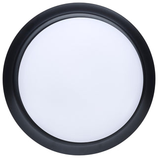 LED Disk Light in Black