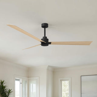 Alessandra 72" Ceiling Fan in Matte Black