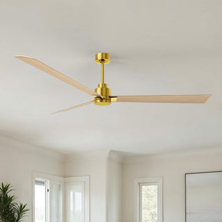 Alessandra 72" Ceiling Fan in Brushed Brass