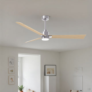 Alessandra - LK 56" Ceiling Fan in Brushed Nickel