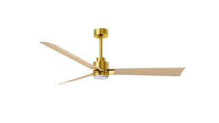 Alessandra - LK 56" Ceiling Fan in Brushed Brass