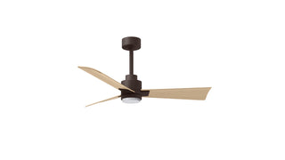 Alessandra - LK 42" Ceiling Fan in Textured Bronze