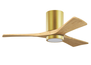 Irene-3HLK 42" Ceiling Fan in Brushed Brass