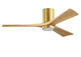 Irene-3HLK 52" Ceiling Fan in Brushed Brass