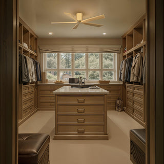 Irene-5H 60" Ceiling Fan in Light Maple Tone