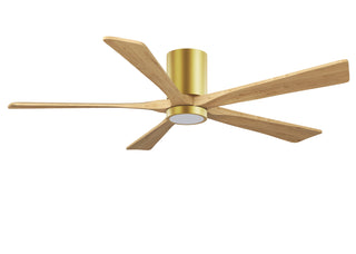 Irene-5HLK 60" Ceiling Fan in Brushed Brass