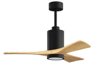 Patricia-3 42" Ceiling Fan in Matte Black
