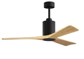 Patricia-3 52" Ceiling Fan in Matte Black