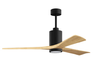 Patricia-3 60" Ceiling Fan in Matte Black