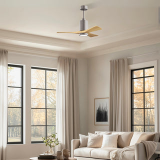 Patricia-3 42" Ceiling Fan in Brushed Nickel