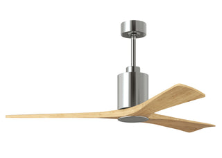 Patricia-3 60" Ceiling Fan in Polished Chrome