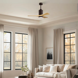 Patricia-3 42" Ceiling Fan in Textured Bronze