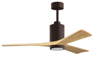 Patricia-3 52" Ceiling Fan in Textured Bronze