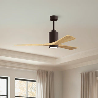 Patricia-3 60" Ceiling Fan in Textured Bronze