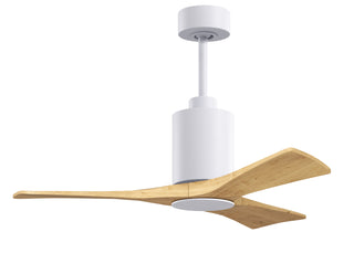 Patricia-3 42" Ceiling Fan in Gloss White