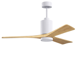 Patricia-3 52" Ceiling Fan in Gloss White