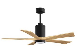 Patricia-5 52" Ceiling Fan in Matte Black