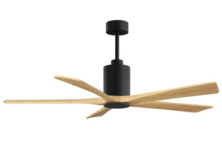 Patricia-5 60" Ceiling Fan in Matte Black