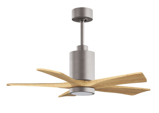 Patricia-5 42" Ceiling Fan in Brushed Nickel