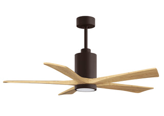 Patricia-5 52" Ceiling Fan in Textured Bronze