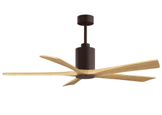 Patricia-5 60" Ceiling Fan in Textured Bronze
