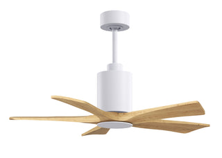 Patricia-5 42" Ceiling Fan in Gloss White