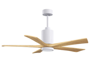 Patricia-5 52" Ceiling Fan in Gloss White