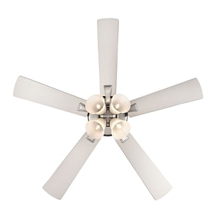 Calivane 52" Ceiling Fan in Brushed Nickel