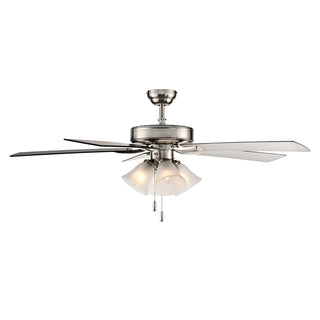 Calivane 52" Ceiling Fan in Brushed Nickel