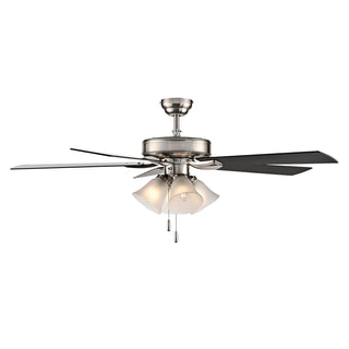 Calivane 52" Ceiling Fan in Brushed Nickel