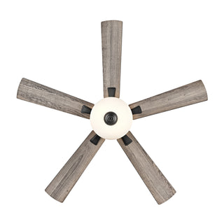 Galeson 52" Ceiling Fan in Matte Black