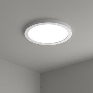 12" Slim Edge-lit Disc LED Disc in White