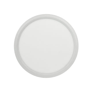 15" Slim Edge-lit Disc LED Disc in White