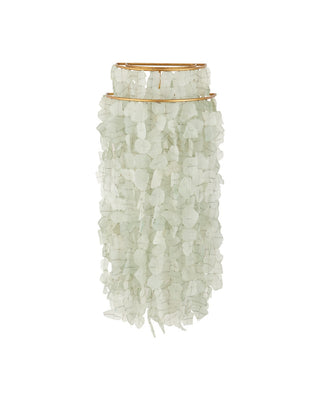 Verre de Mer One Light Wall Sconce in Seaglass/Contemporary Gold