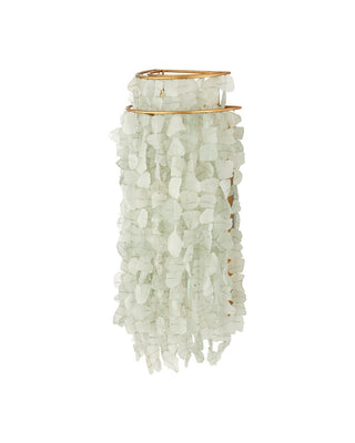 Verre de Mer One Light Wall Sconce in Seaglass/Contemporary Gold