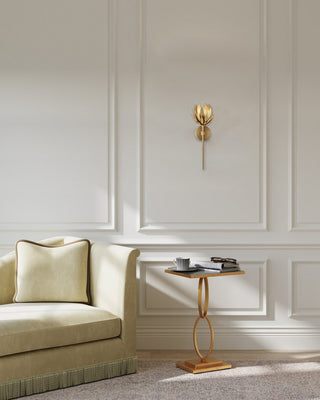 Protea One Light Wall Sconce in Brass