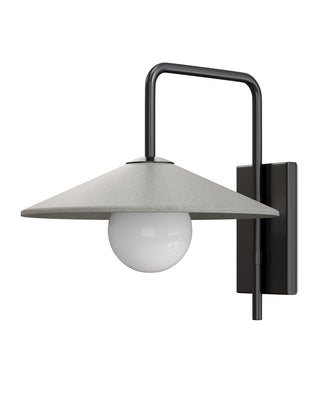 Bothy One Light Wall Sconce in Natural/Black/Frosted White