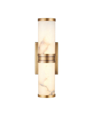 Brenham LED Wall Sconce in Natural/Vintage Brass