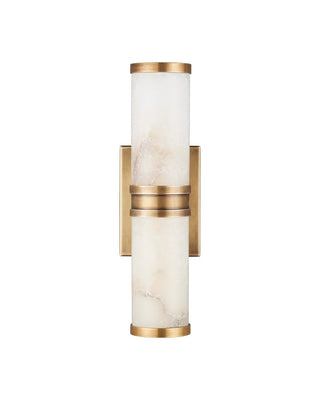Brenham LED Wall Sconce in Natural/Vintage Brass