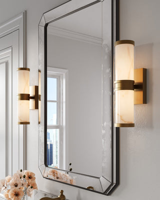 Brenham LED Wall Sconce in Natural/Vintage Brass