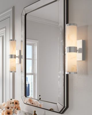 Brenham LED Wall Sconce in Natural/Nickel