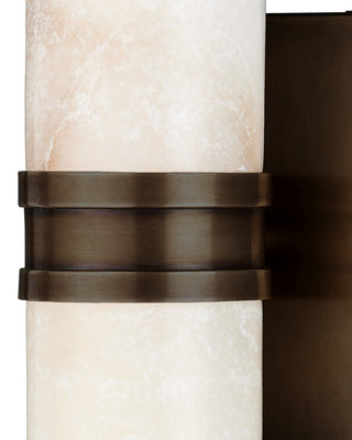 Brenham LED Wall Sconce in Natural/Oil Rubbed Bronze