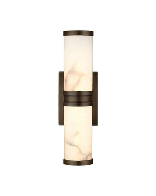 Brenham LED Wall Sconce in Natural/Oil Rubbed Bronze