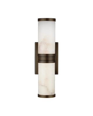 Brenham LED Wall Sconce in Natural/Oil Rubbed Bronze