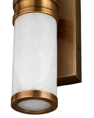 Brenham LED Wall Sconce in Natural/Vintage Brass