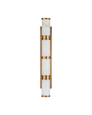 Brenham LED Wall Sconce in Natural/Vintage Brass