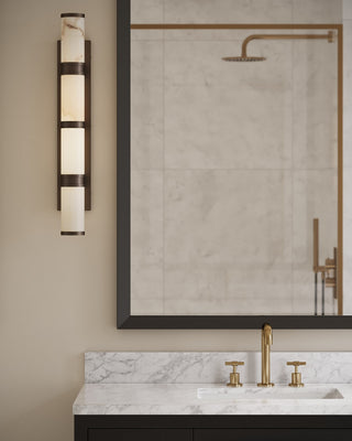 Brenham LED Wall Sconce in Natural/Oil Rubbed Bronze