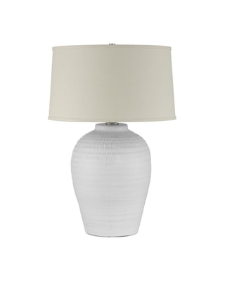 Dashwell One Light Table Lamp in White